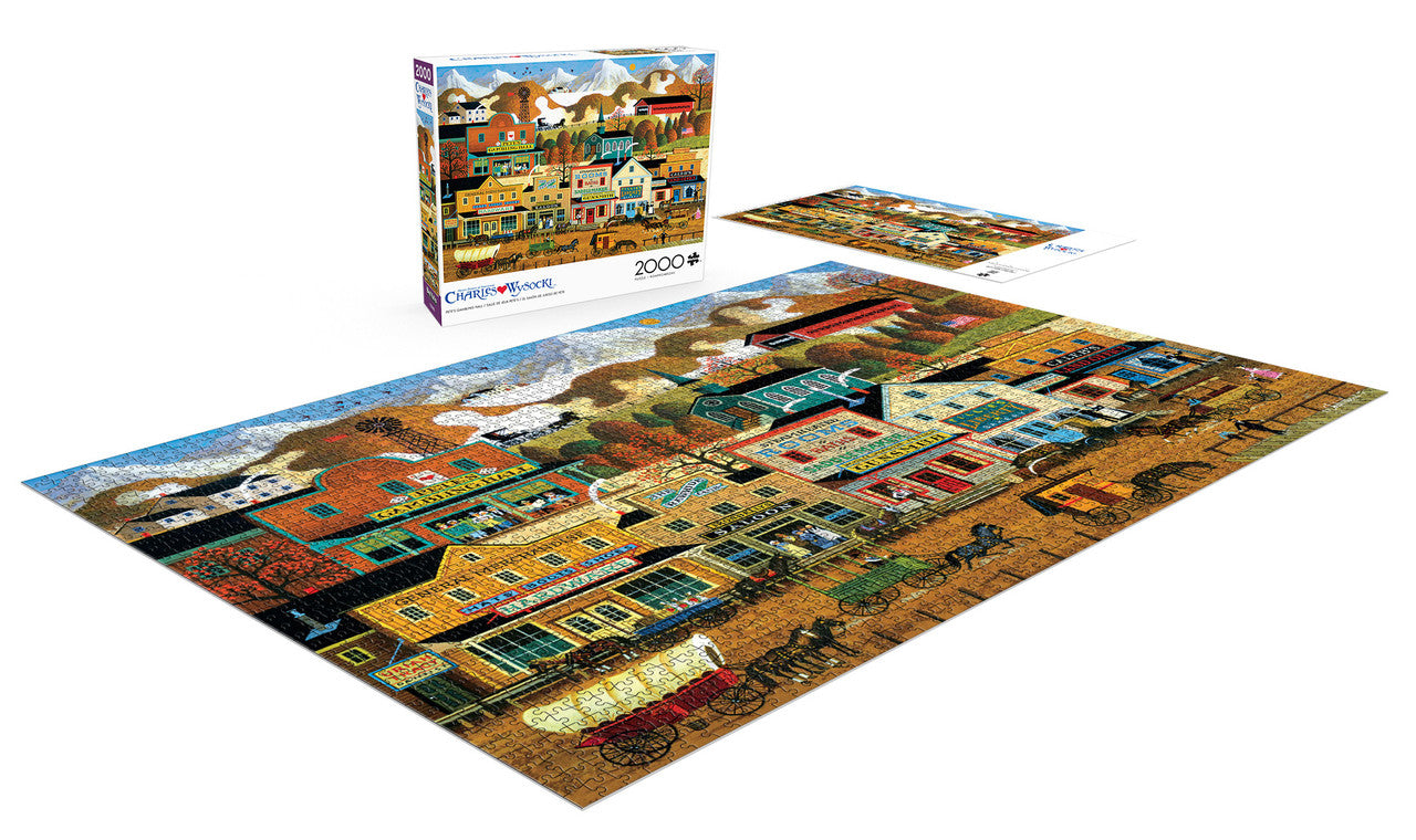 buffalo-games-wysocki-pete-s-gambling-hall-puzzle-2000-teile-western image 3