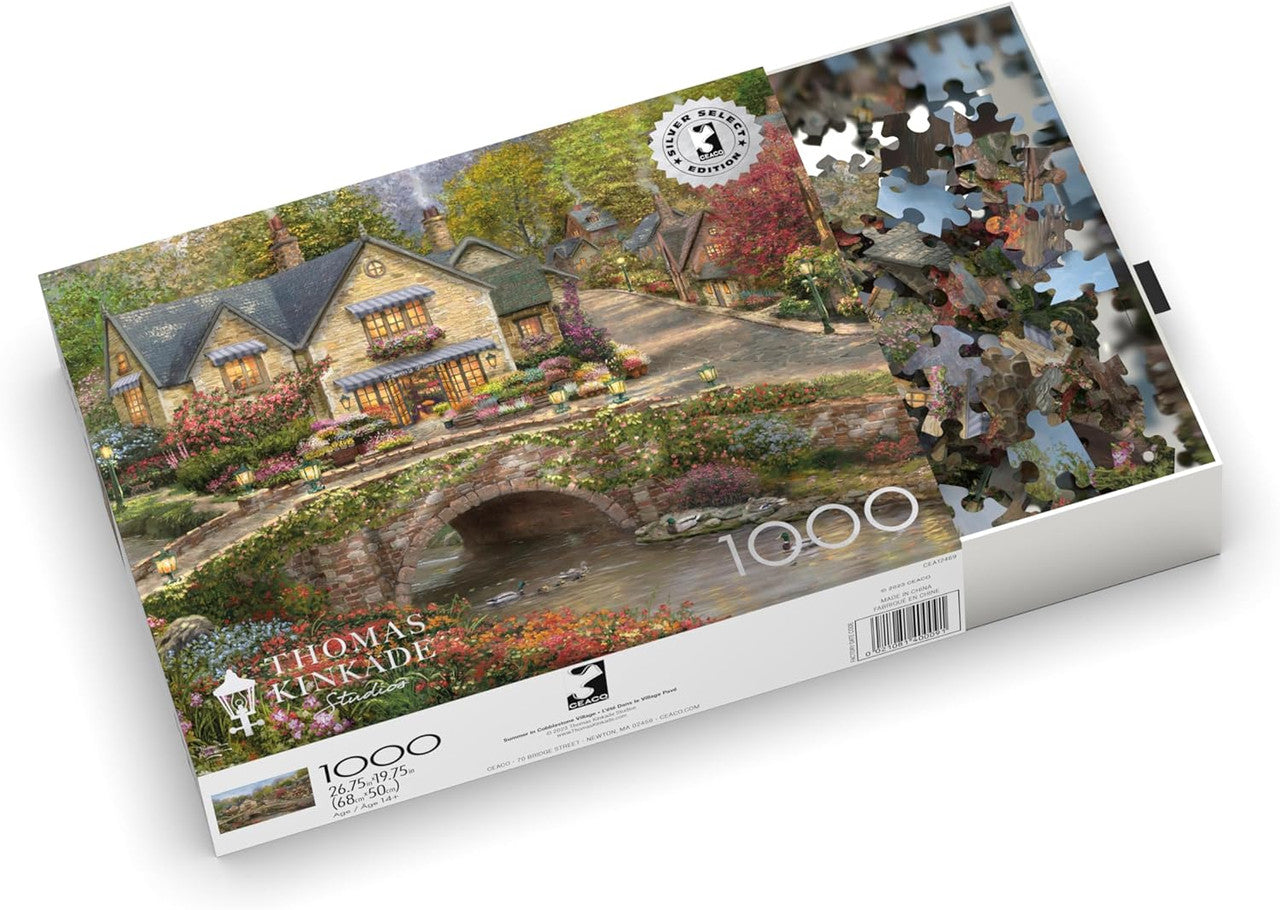ceaco-summer-cobblestone-village-1000-teile-puzzle-dorf image 3