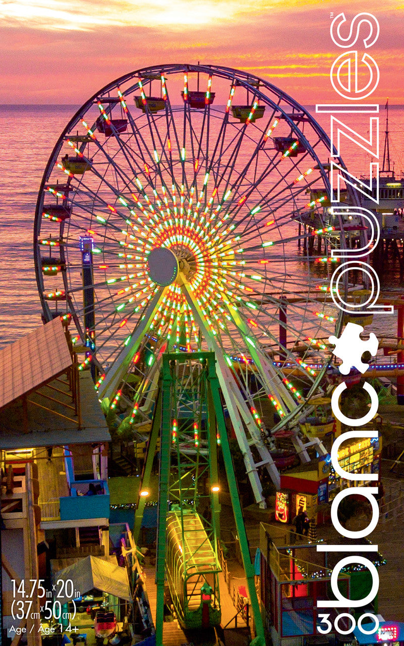 buffalo-games-blanc-santa-monica-pier-puzzle-300-teile image 1