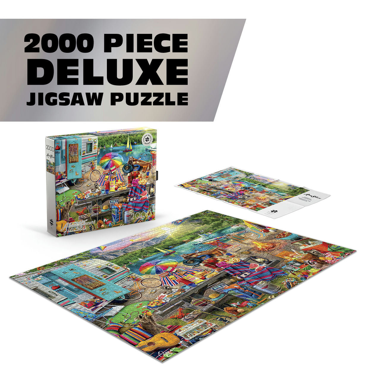 buffalo-games-silver-select-campsite-puzzle-2000-teile image 4