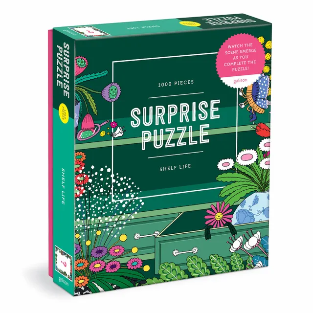 galison-shelf-life-surprise-1000-teile-puzzle image 1