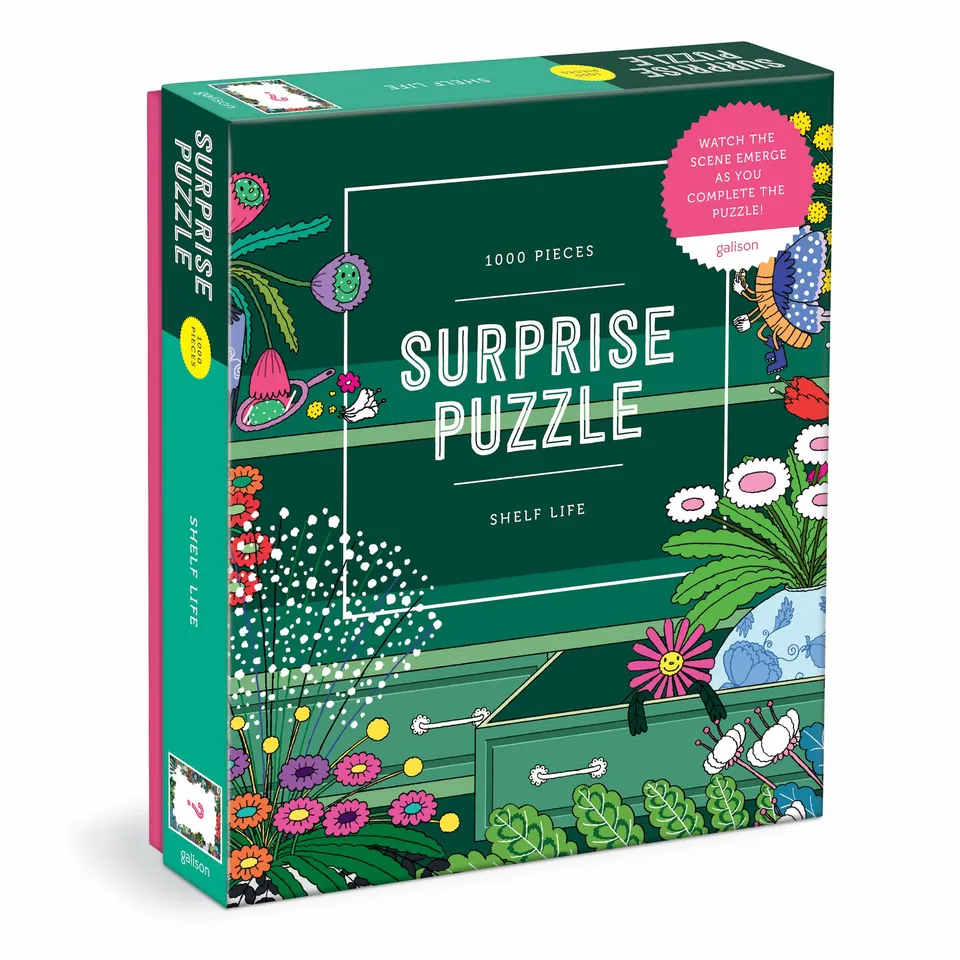 galison-shelf-life-surprise-1000-teile-puzzle image 1