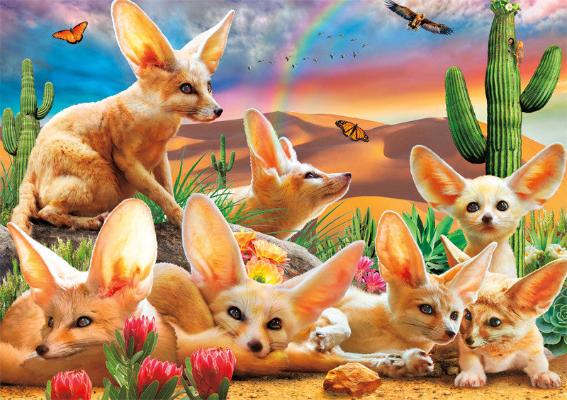buffalo-games-amazing-nature-fennec-foxes-puzzle-500-teile-w-ste image 2
