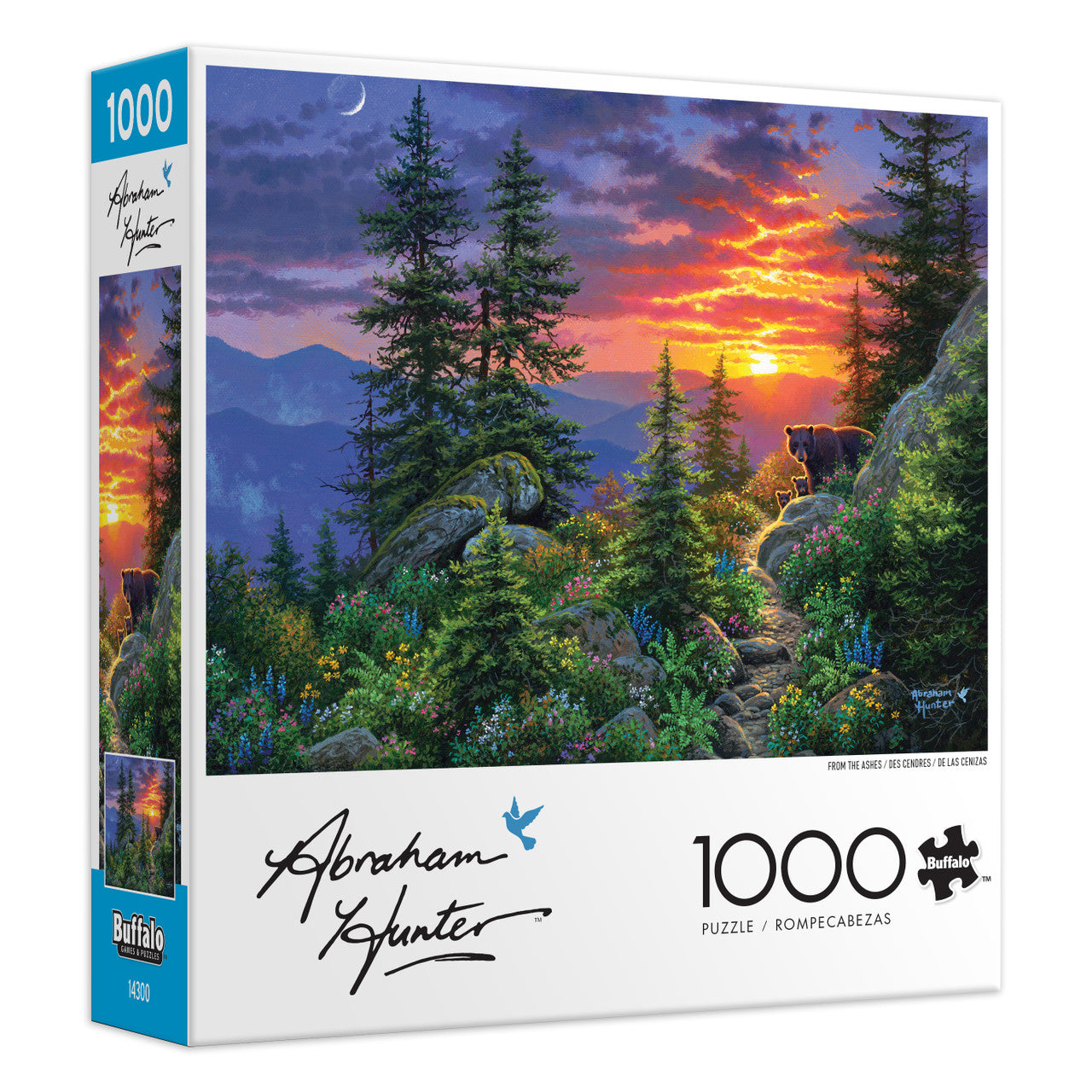 buffalo-games-from-the-ashes-puzzle-1000-teile-b-r-abraham-hunter image 3