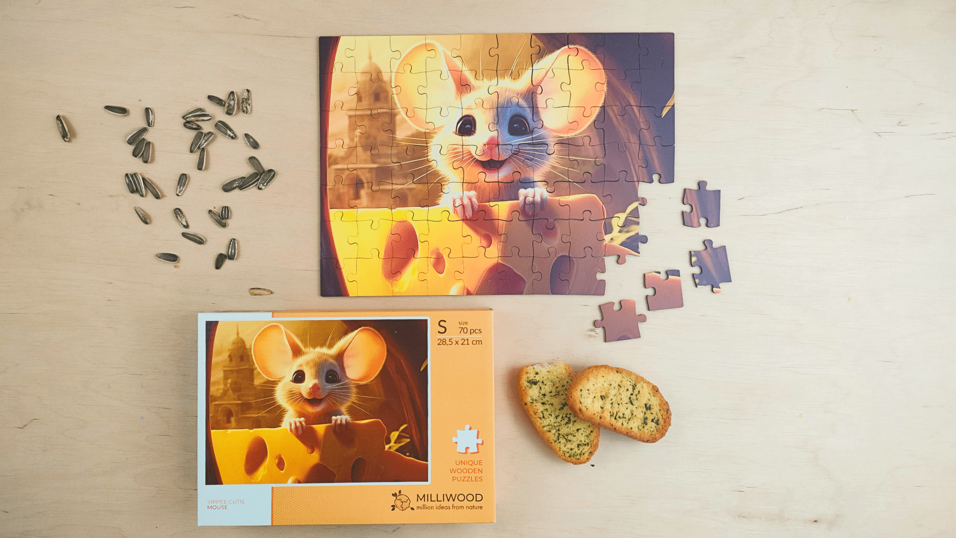 milliwood-yippie-cutie-maus-holzpuzzle-70-teile-k-se image 5