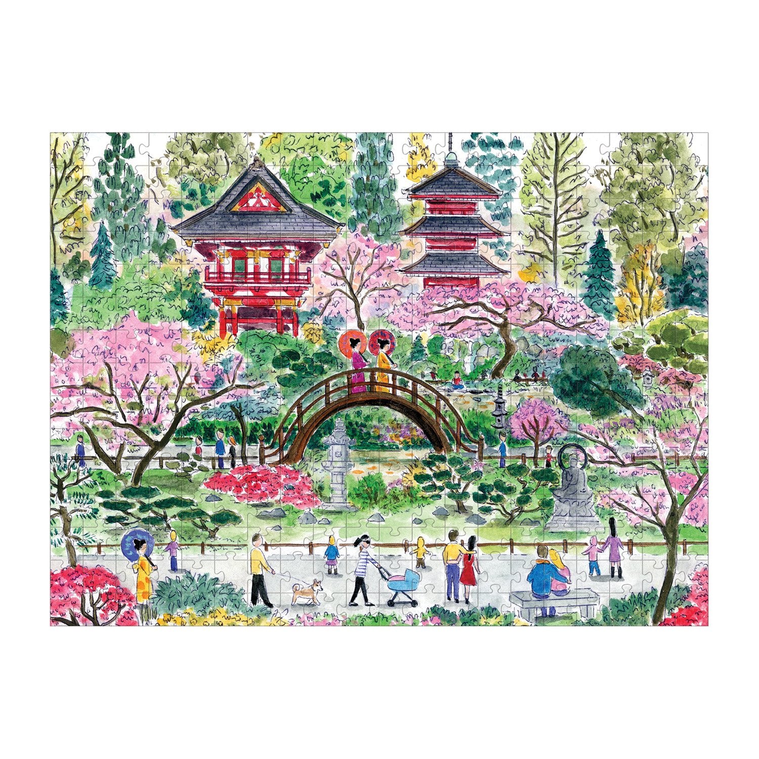 galison-japanese-tea-garden-puzzle-300-teile-michael-storrings image 3