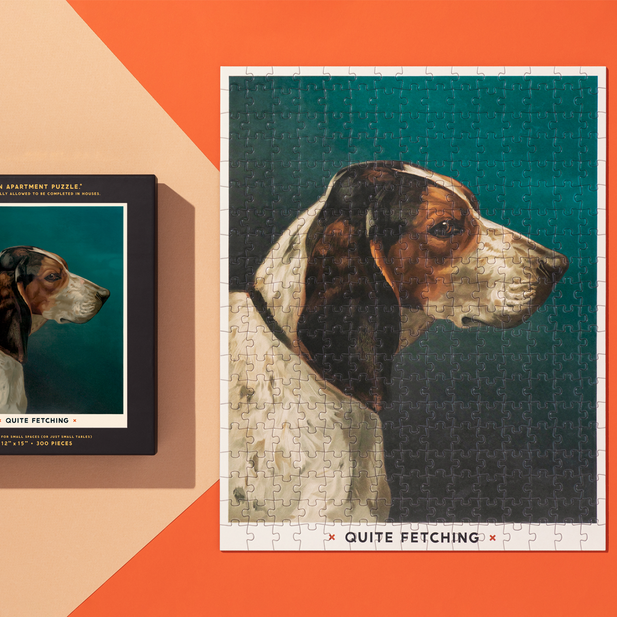 galison-quite-fetching-puzzle-300-teile-hund image 2
