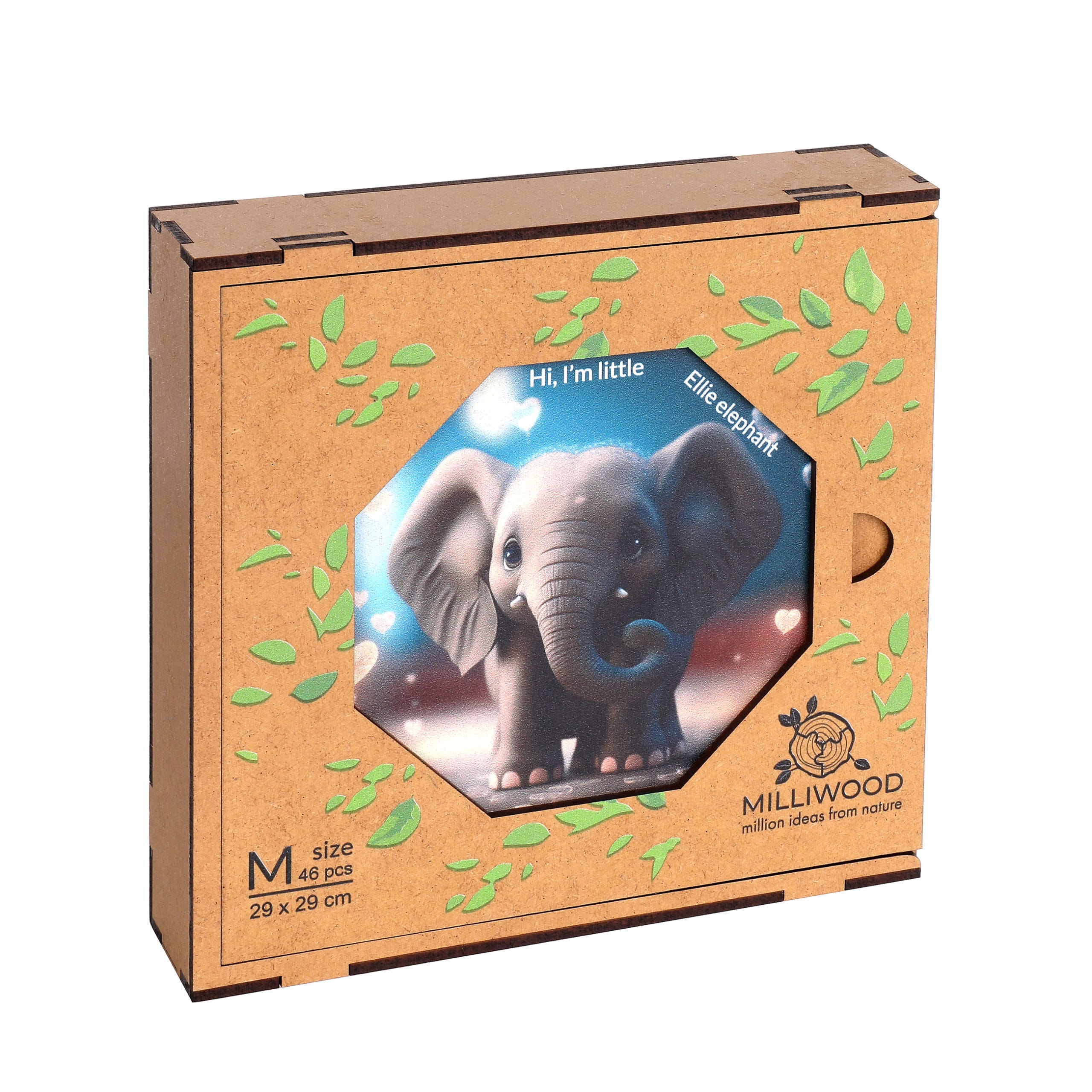 milliwood-hi-i-m-little-ellie-elephant-holzpuzzle-46-teile image 6
