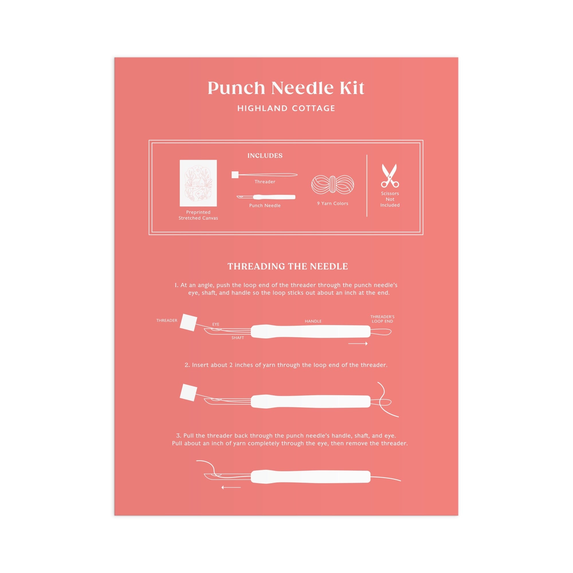 galison-highland-cottage-punch-needle-kit-stickset-wolle image 5