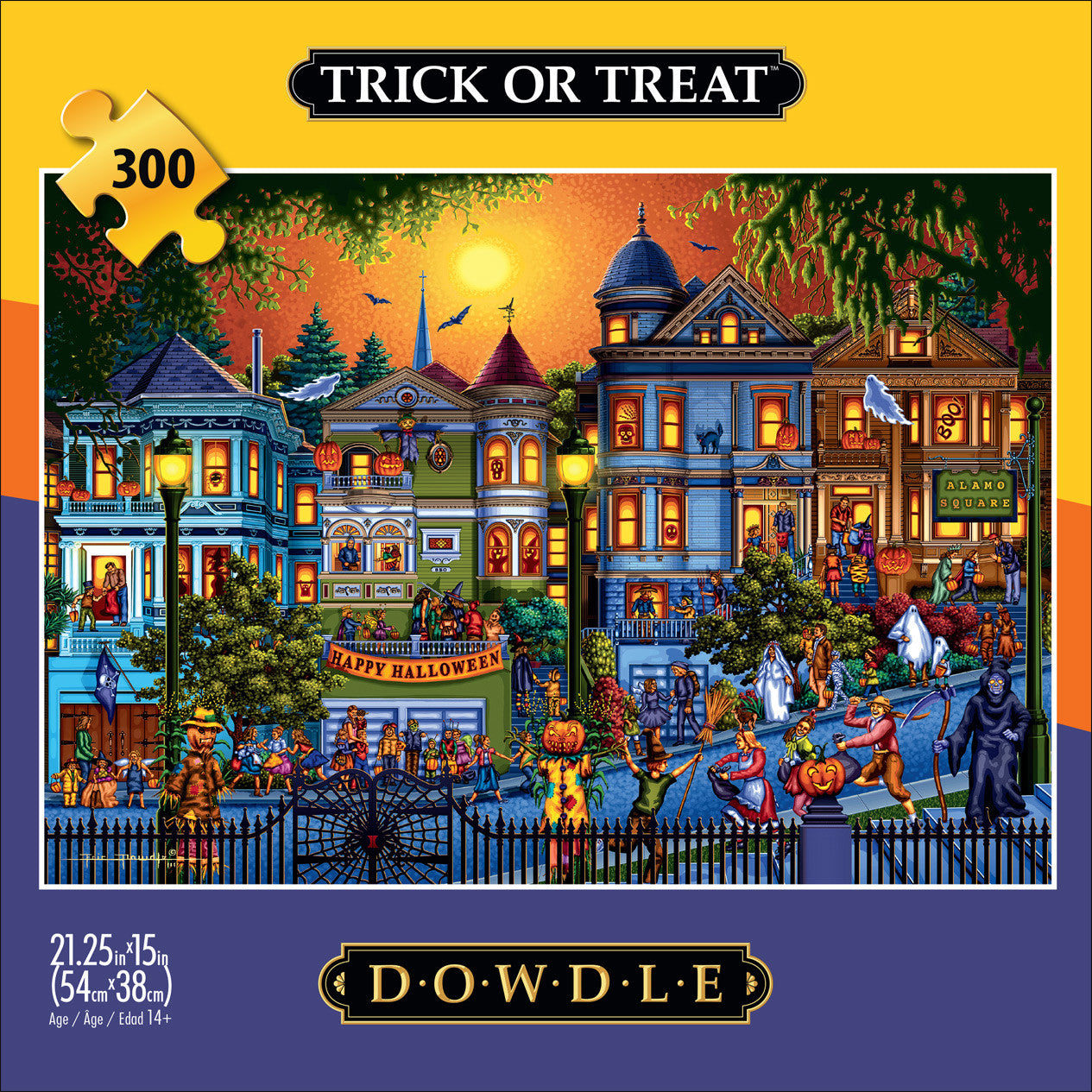 buffalo-games-trick-or-treat-puzzle-300-teile-large-pieces-halloween image 2