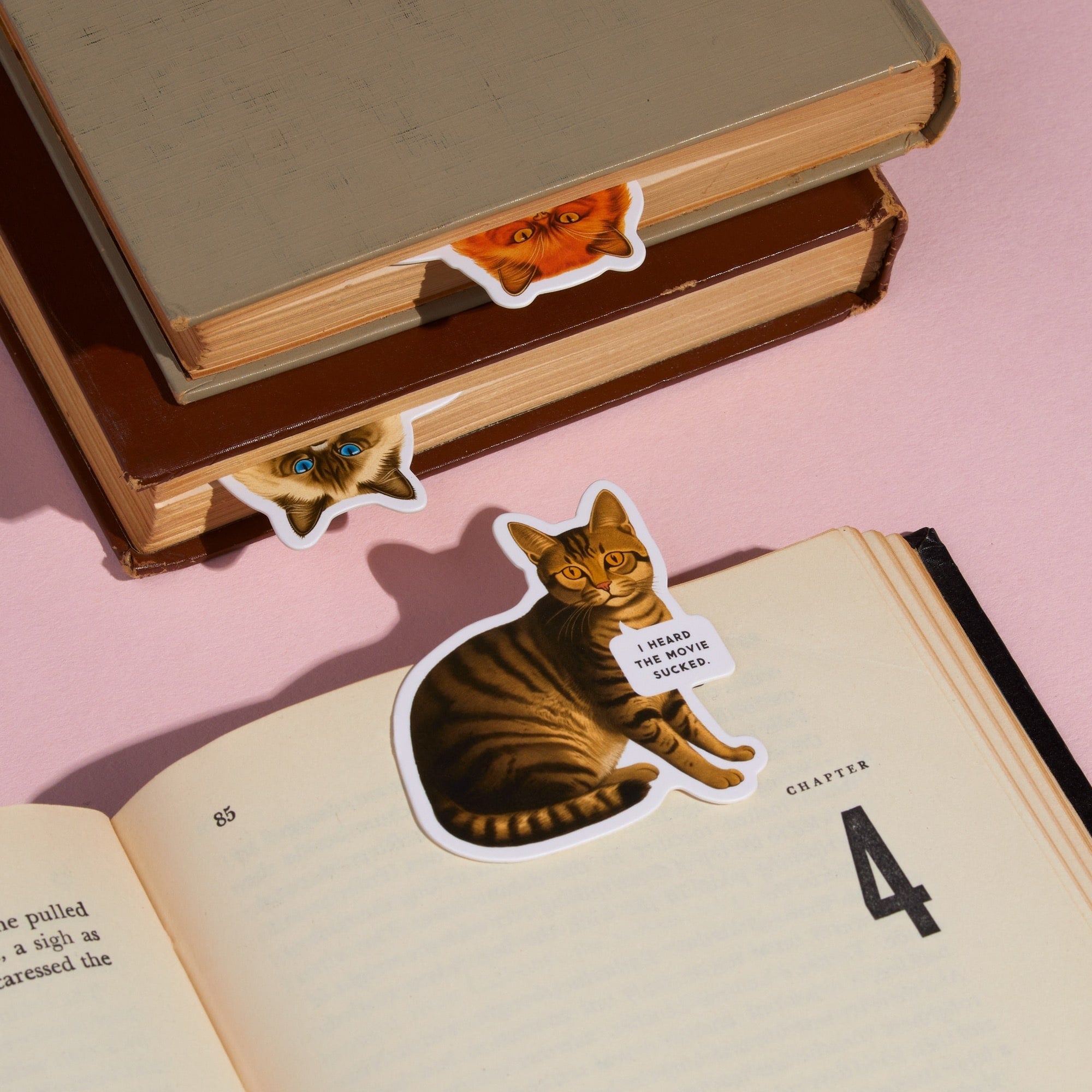 galison-moody-cats-magnet-lesezeichen-3er-set-katzen image 3