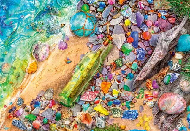 buffalo-games-beachcombers-bounty-2000-teile-puzzle-strand image 1