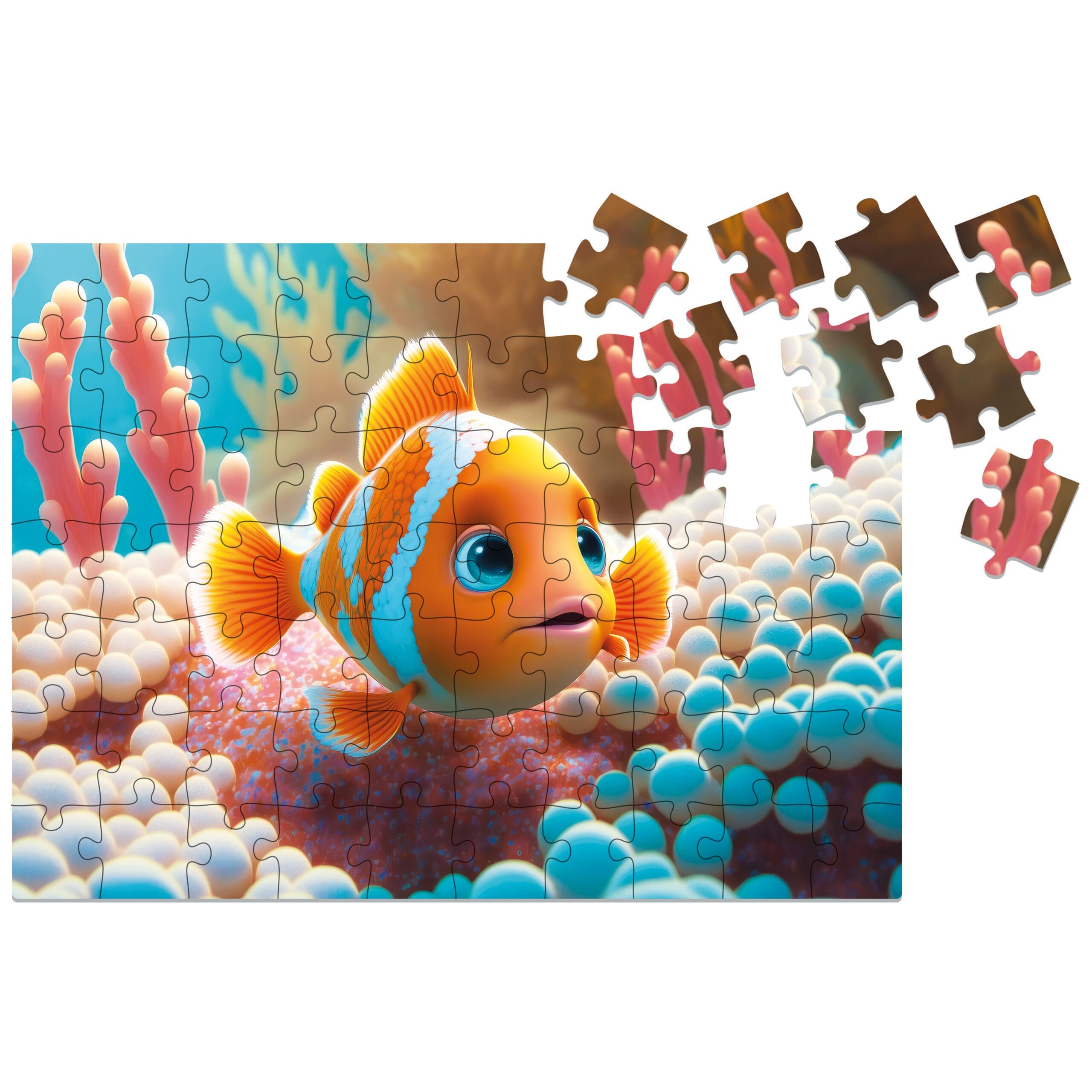 milliwood-yippie-cutie-clownfisch-holzpuzzle-70-teile image 8