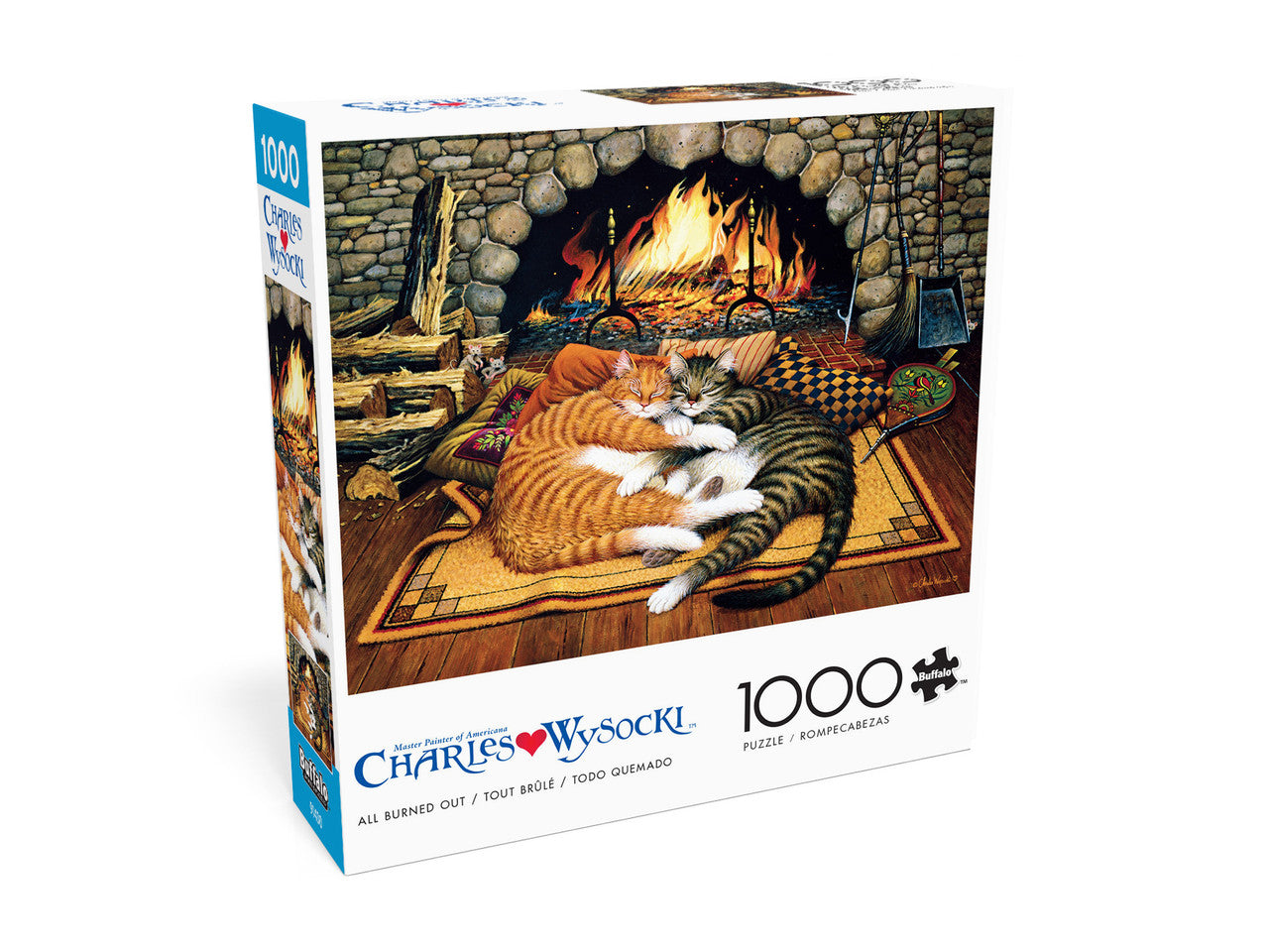 buffalo-games-all-burned-out-1000-teile-puzzle-katzen image 2