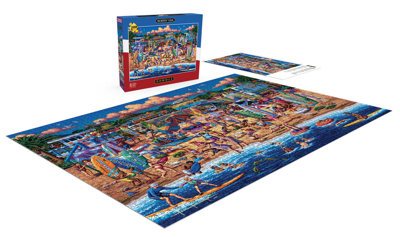 buffalo-games-eric-dowdle-surfin-usa-puzzle-2000-teile-xxl image 3