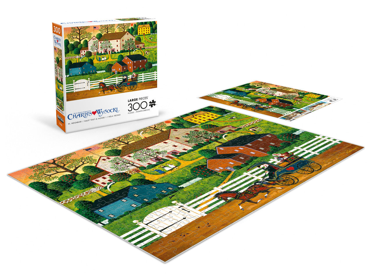 buffalo-games-charles-wysocki-hi-neighbor-300-teile-puzzle-xxl image 4